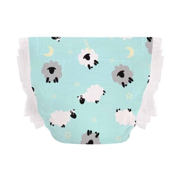 ⁦The Honest Company Overnight Baby Diapers, Sleepy Sheep, Size 5, 44 ct⁩ - الصورة ⁦4⁩