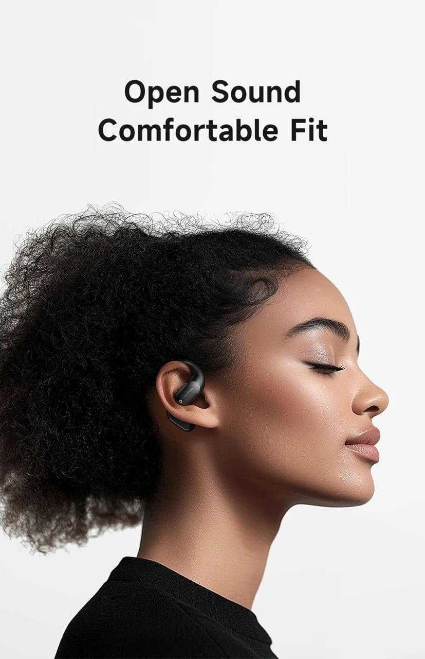 Mcdodou Open-Ear True Wireless Earbuds with LED Display, White | 24H Playtime, No Sound Leak, IP54 Waterproof, USB-C Charging, Over-Ear Hook Design Buy Online at Best Price in Egypt . - الصورة 6
