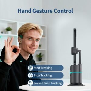 حامل موبايل لتتبع الوجه التلقائي، حامل جيمبال ذكي دوار 360 درجة | تتبع الجسم بالذكاء الاصطناعي، البث المباشر، متوافق مع حامل ثلاثي القوائم، حامل قابل للفصل، مكالمات الفيديو  Amazon.eg: الإلكترونيات والصور
