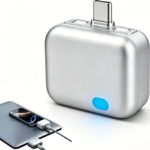Hexibii & KUWAJIA 140W USB-C Charging Adapter Separator, Physical Disconnect for Overcharge Prevention, Smart Auto Stops Charging When Full, Type-C Compatible with iPhone 17/16/15, Laptops, Tablets Buy Online at Best Price in Egypt .