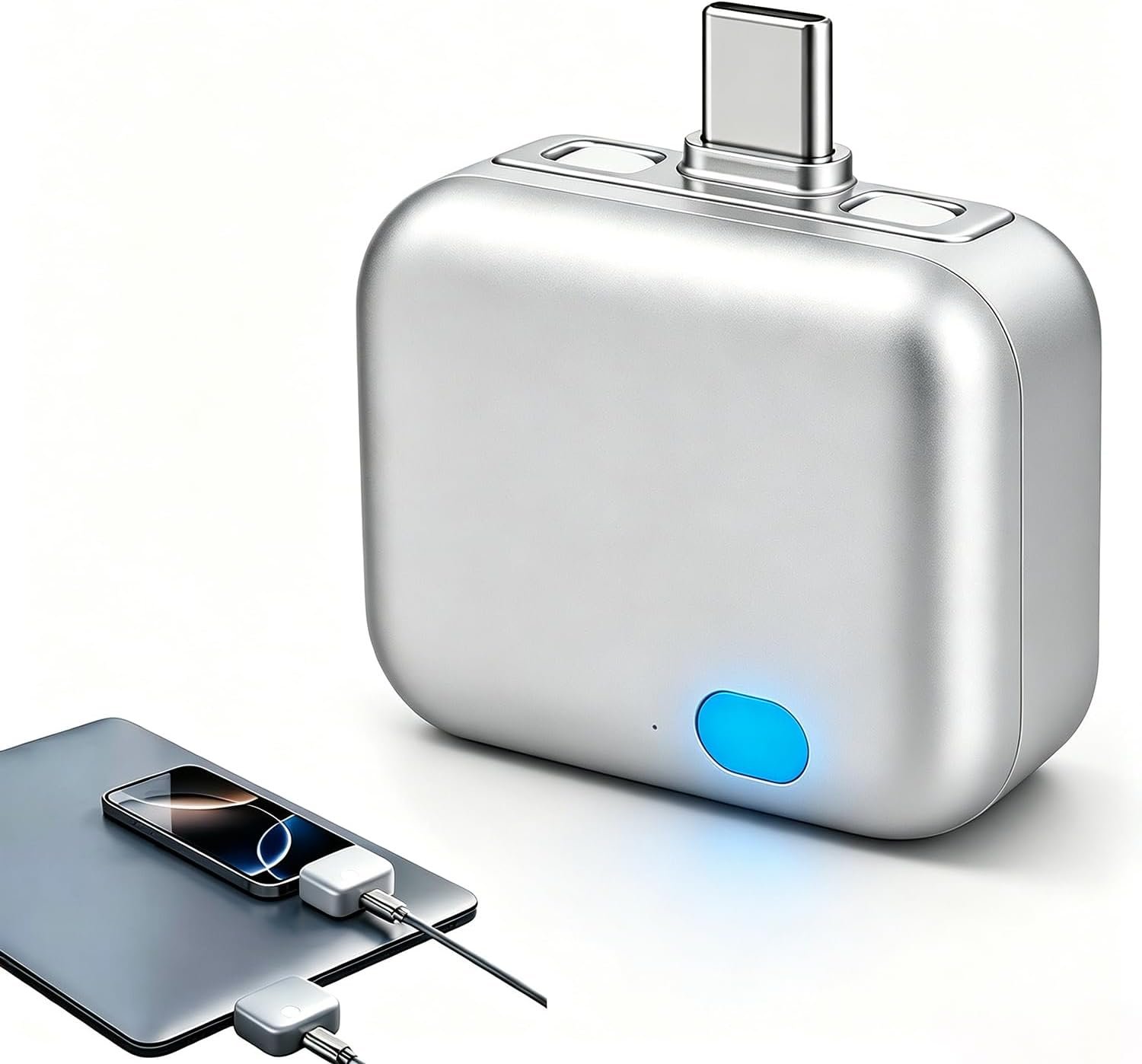 Hexibii & KUWAJIA 140W USB-C Charging Adapter Separator, Physical Disconnect for Overcharge Prevention, Smart Auto Stops Charging When Full, Type-C Compatible with iPhone 17/16/15, Laptops, Tablets Buy Online at Best Price in Egypt .