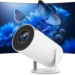 Thunrlige Mini Portable Projector 4K 1080P Full HD Support Android 11 & Netflix - WiFi 6, BT 5.0, 180° Rotation, Small Home Theater Projector with Auto Keystone Correction Buy Online at Best Price in Egypt .