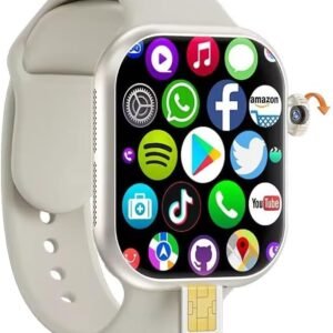 Telzeal TC42 5G AMOLED Smart Watch with SIM and Built-in Camera Enjoy an Integrated Experience with HD AMOLED Display and Independent SIM Calling Hidden Camera in Side Button, 64GB Space 4GB RAM Buy Online at Best Price in Egypt .