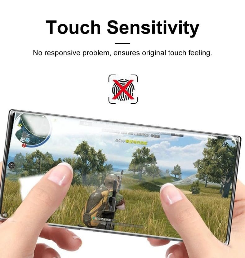 V Volt UV Clear Glass Screen Protector with Installation Tools Compatible with Samsung Galaxy S23 Ultra Shock Proof Perfect Protection Clear View High Touch Sensitivity Bubble Free Buy Online at Best Price in Egypt - الصورة 4