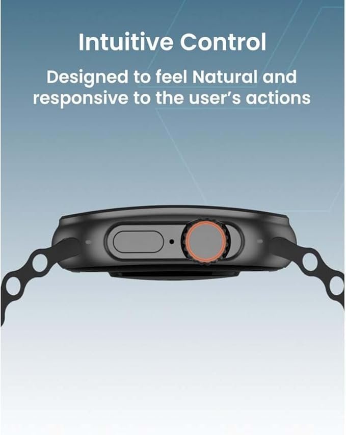 TC41 Curve Smartwatch – 2.01" AMOLED Display, AI Assistant, Bluetooth Calls & Fitness Tracker | Wireless Charging | IP68 Waterproof (Black) Buy Online at Best Price in Egypt . - الصورة 3